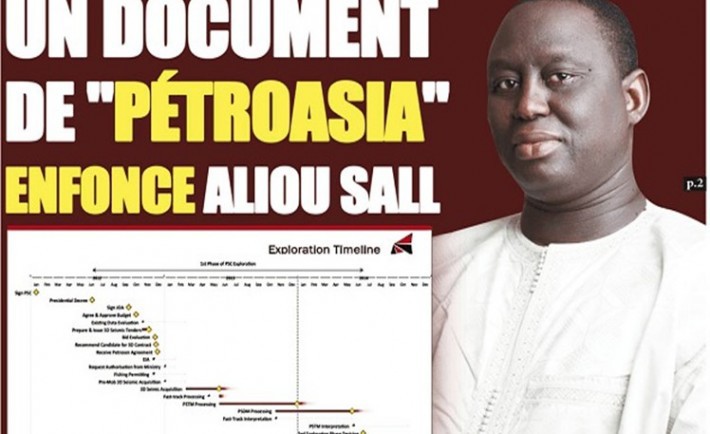 Révélations: Un document de Petro Asia enfonce le frère de Macky Sall Révélations: Un document de Petro Asia enfonce le frère de Macky Sall