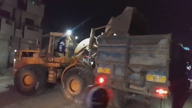 Yeumbeul / Opération de désencombrement de la voie publique: Plusieurs cantines et lieux de vente démolis Yeumbeul / Opération de désencombrement de la voie publique: Plusieurs cantines et lieux de vente démolis