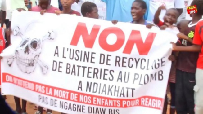 Installation d’une usine de plomb : Ndiakhaté se révolte Installation d’une usine de plomb : Ndiakhaté se révolte
