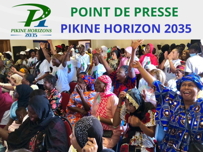 En images forte mobilisation de Cheikh Sène du Mouvement Pikine Horizons 2035 face à la presse. En images forte mobilisation de Cheikh Sène du Mouvement Pikine Horizons 2035 face à la presse.