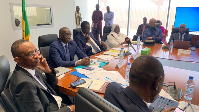 EN IMAGES: Conseil interministériel consacré à la préparation de la tabaski, présidé par le PM Amadou Ba. EN IMAGES: Conseil interministériel consacré à la préparation de la tabaski, présidé par le PM Amadou Ba.
