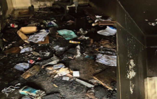 Incendie des locaux du lycée Djignabo de Ziguinchor : Deux personnes arrêtées Incendie des locaux du lycée Djignabo de Ziguinchor : Deux personnes arrêtées