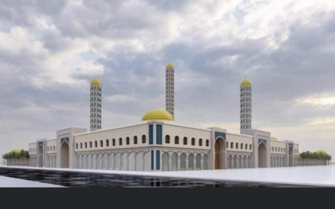 98% des gros œuvres de la Grande Mosquée de Tivaouane terminés 98% des gros œuvres de la Grande Mosquée de Tivaouane terminés