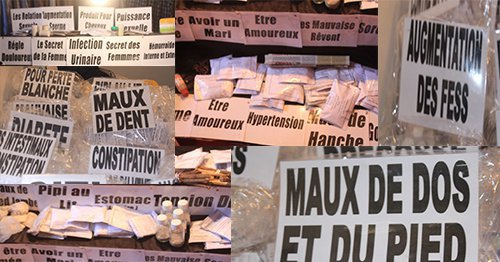 Foire de Dakar: "Augmentation de fesses, Avoir un mari, Etre Amoureux": La foire de toutes les excentricités