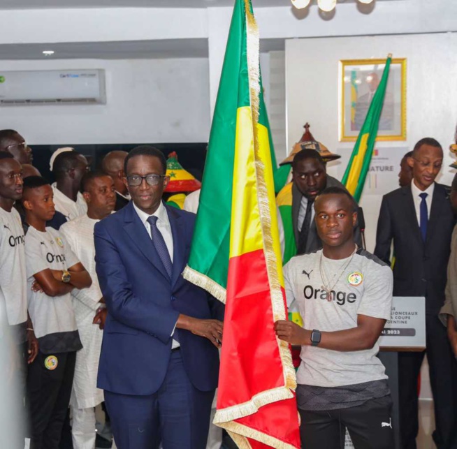 MESSAGE DE SOUTIEN ET D’ENCOURAGEMENT DE MONSIEUR LE PREMIER MINISTRE AMADOU BA AUX LIONCEAUX U17 MESSAGE DE SOUTIEN ET D’ENCOURAGEMENT DE MONSIEUR LE PREMIER MINISTRE AMADOU BA AUX LIONCEAUX U17