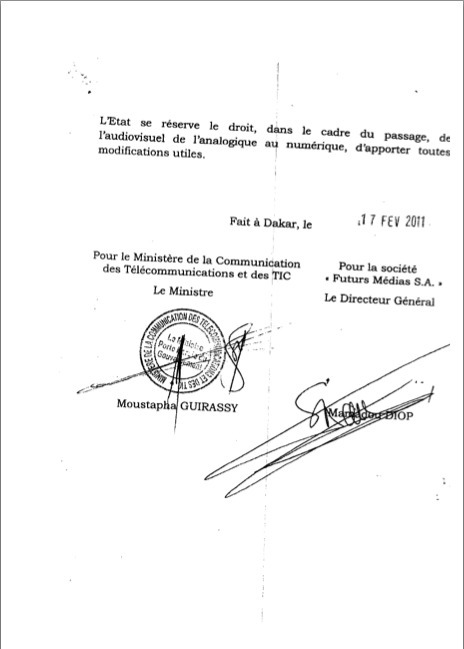 GFM : Le Groupe a la licence pour une nouvelle télévision (Documemts) GFM : Le Groupe a la licence pour une nouvelle télévision (Documemts)