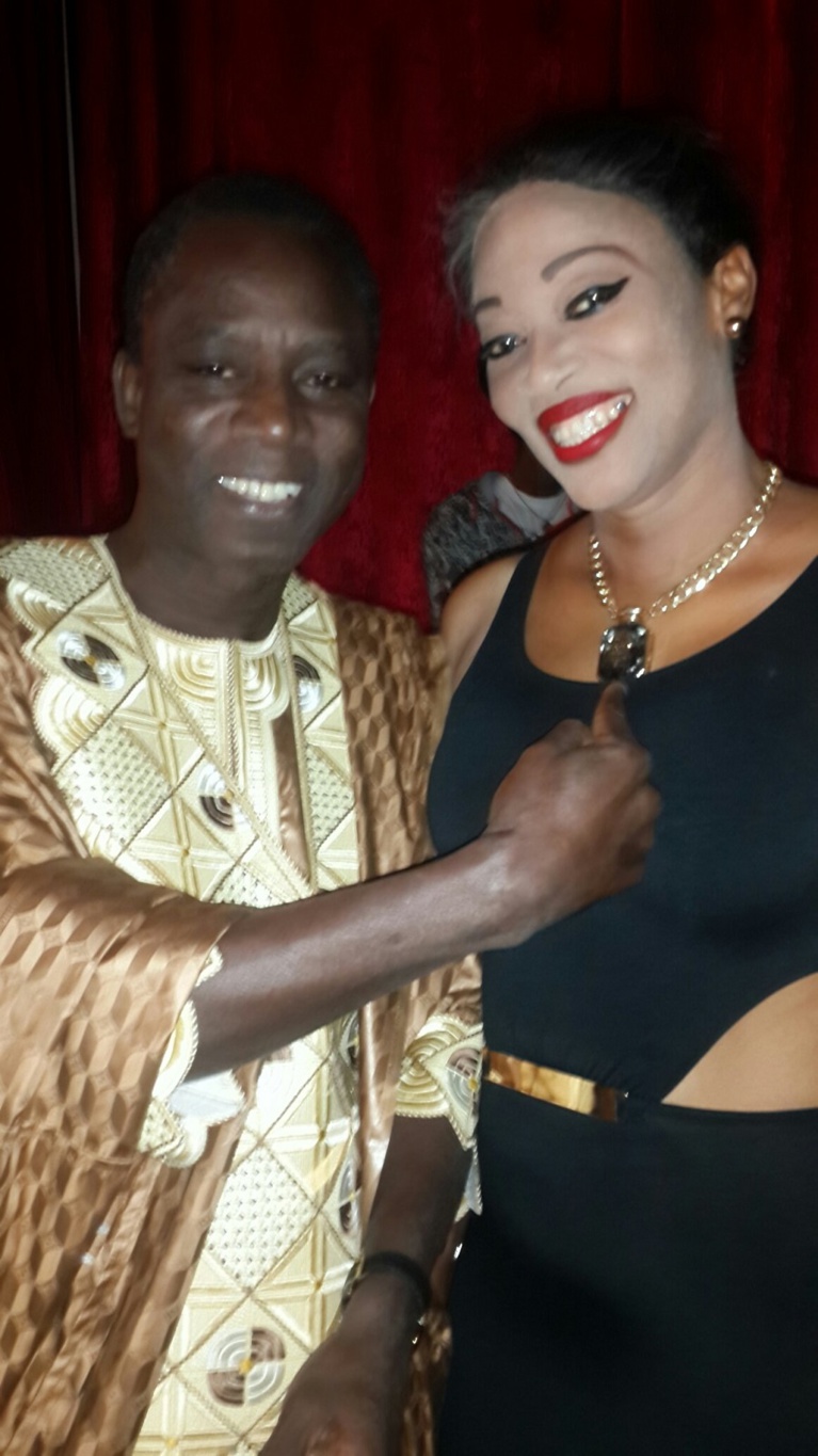 Week end du "Ram dann" en Gambie: Fatou Fall en compagnie de son papa Thione