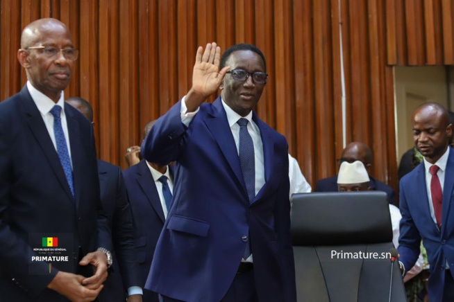 PROPOS INTRODUCTIF DE MONSIEUR AMADOU BA, PREMIER MINISTRE DU SENEGAL