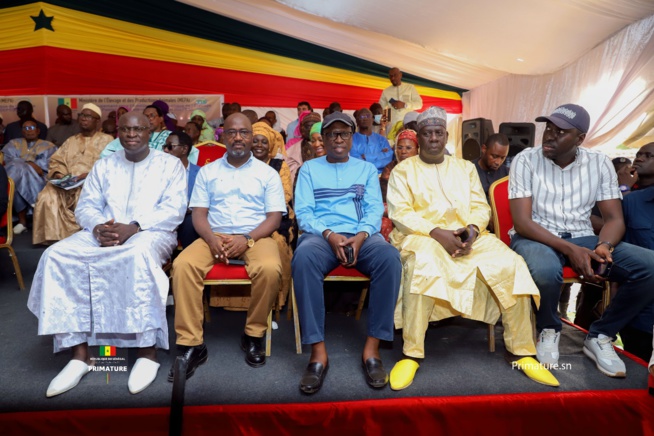 Le Premier Ministre, Ministre de l’Elevage et des Productions animales Amadou BA a présidé la cérémonie officielle de réception de 312géniteurs « Guzera » à l’ENSA de Thiès Le Premier Ministre, Ministre de l’Elevage et des Productions animales Amadou BA a présidé la cérémonie officielle de réception de 312géniteurs « Guzera » à l’ENSA de Thiès