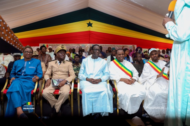 Le Premier Ministre, Ministre de l’Elevage et des Productions animales Amadou BA a présidé  la cérémonie officielle de réception de 312géniteurs « Guzera » à l’ENSA de Thiès