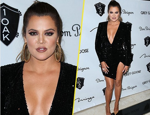 Khloe Kardashian : décolleté et jambes fuselées, elle déballe tout ! Khloe Kardashian : décolleté et jambes fuselées, elle déballe tout !