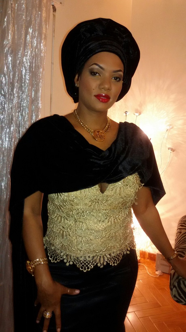 Madame Diouf Valérie Bishop en mode nigérienne. Madame Diouf Valérie Bishop en mode nigérienne.