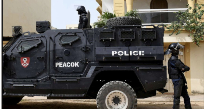 Hommage au Commandant de Police Pierre Malou, victime des violents affrontements à la suite du verdict condamnant Ousmane Sonko