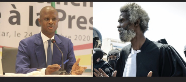 La Correspondance de l'avocat de Sonko à Antoine Diome (Document) La Correspondance de l'avocat de Sonko à Antoine Diome (Document)