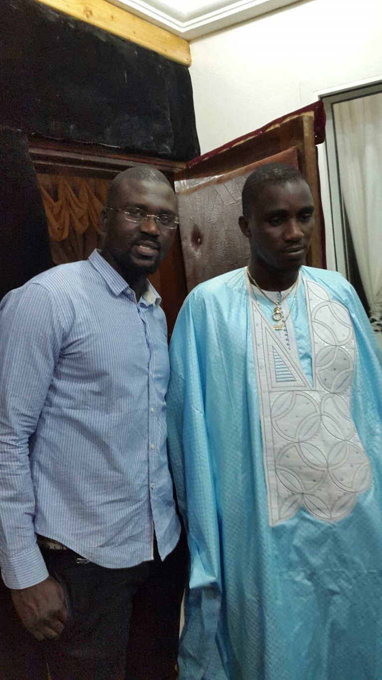Aprés les lions, les artistes Waly, Titi, Jah Man du groupe Express en studio pour chanter l' hymne de la CAN 2015