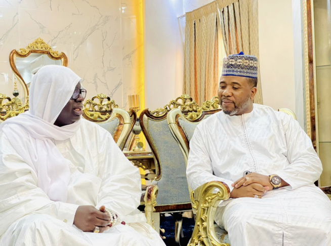 RESTRICTION DES LIBERTÉS ET TROISIÈME CANDIDATURE Bougane chez le parte parole du khalif des layènes RESTRICTION DES LIBERTÉS ET TROISIÈME CANDIDATURE Bougane chez le parte parole du khalif des layènes