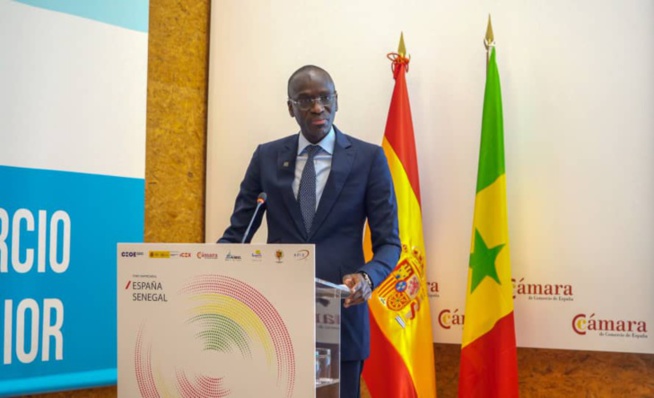 Journée de l'investissement en Espagne : Abdoulaye Dièye présente les projets du hub aérien Journée de l'investissement en Espagne : Abdoulaye Dièye présente les projets du hub aérien