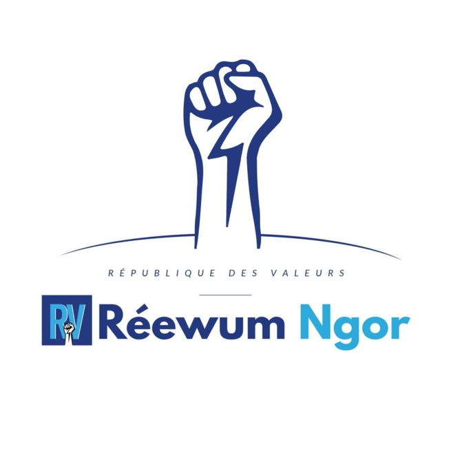Communiqué de presse République des valeurs/ Rewuum-Ngor Communiqué de presse République des valeurs/ Rewuum-Ngor