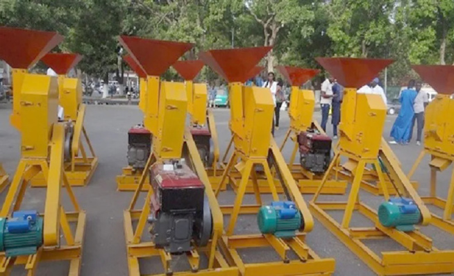 Allègement des fardeaux en milieu frontalier : Le Puma offre 34 moulins aux groupements féminins de Kédougou Allègement des fardeaux en milieu frontalier : Le Puma offre 34 moulins aux groupements féminins de Kédougou