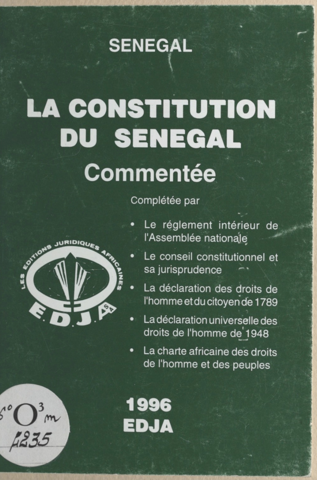 Non, un troisième mandat n’a rien d’antidémocratique ( Cheikh Dia) Non, un troisième mandat n’a rien d’antidémocratique ( Cheikh Dia)