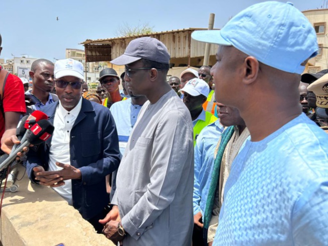 Amadou Bâ, Premier Ministre: « Je suis satisfait de l’état d’avancement des travaux du bassin de la zone de captage » Amadou Bâ, Premier Ministre: « Je suis satisfait de l’état d’avancement des travaux du bassin de la zone de captage »