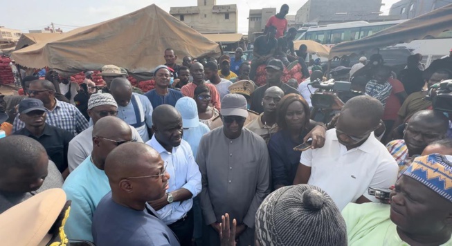 Le Premier Ministre, Ministre de l’Elevage et des Productions animales Amadou BA, a effectué, une série de visites dans les différents points de vente de moutons et d'approvisionnement du marché. Le Premier Ministre, Ministre de l’Elevage et des Productions animales Amadou BA, a effectué, une série de visites dans les différents points de vente de moutons et d'approvisionnement du marché.