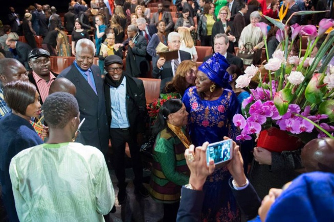 Hommage à Abdou Diouf à Paris: Pape et Cheikh invités par les employés de la Francophonie Hommage à Abdou Diouf à Paris: Pape et Cheikh invités par les employés de la Francophonie