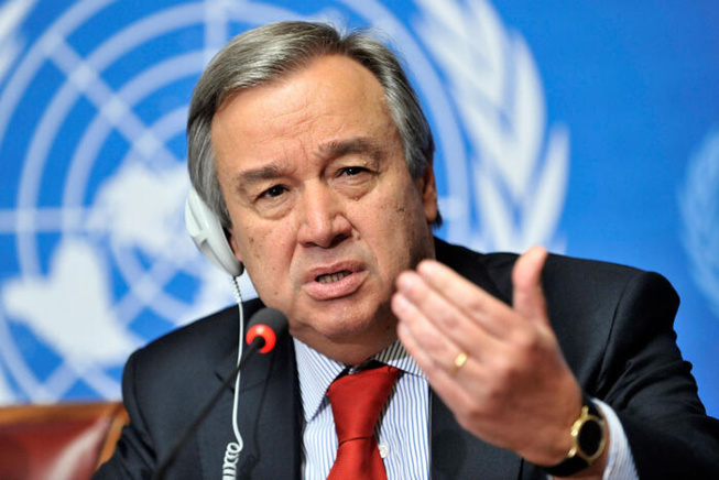 Macky pas candidat : « Un exemple pour le reste du monde », António Guterres Macky pas candidat : « Un exemple pour le reste du monde », António Guterres