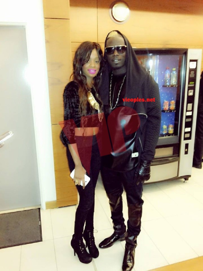 Hamady Badiane en mode collé serré avec Dolce Nabou Hamady Badiane en mode collé serré avec Dolce Nabou