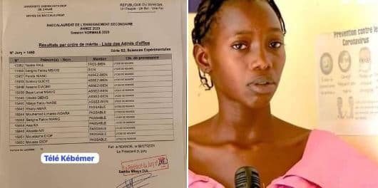 Yacine Fall : Meilleure bachelière du Sénégal, elle n’a pas de téléphone et ne connaît pas les RS Yacine Fall : Meilleure bachelière du Sénégal, elle n’a pas de téléphone et ne connaît pas les RS
