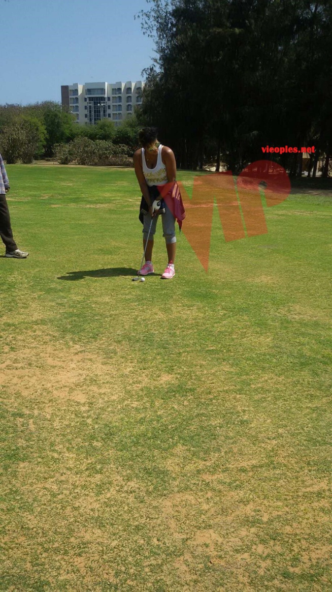 Mme Diouf Valerie Bishop une joueuse de golf