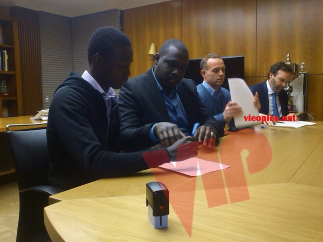Le Manager de l'avenir football club de Dakar, Saliou Fall fait signer le Sénégalais Alassane Sow dit Messi au Real Saragosse dans la liga espagnol.