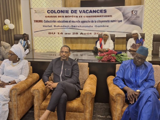 Départs des colons de la CDC : Elhadji Mamadou Diao préside la fête de clôture de la colonie de vacances des enfants de ses collaborateurs Départs des colons de la CDC : Elhadji Mamadou Diao préside la fête de clôture de la colonie de vacances des enfants de ses collaborateurs