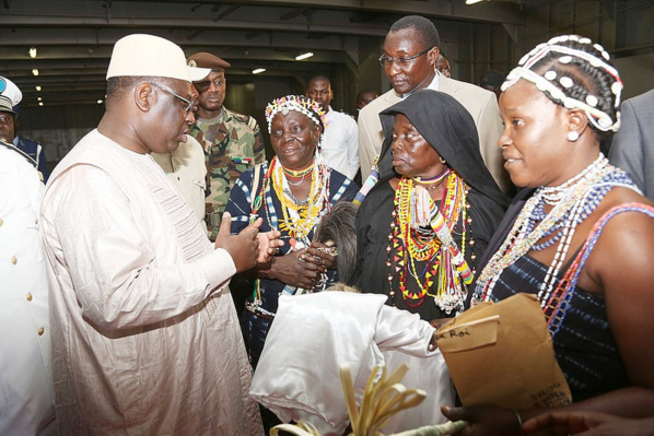 Quand Macky marque des points en Casamance Quand Macky marque des points en Casamance