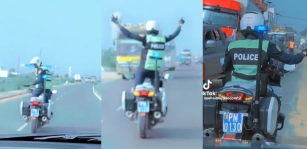 Escorte Du Vendeur De Téléphones : Les Deux Fautes Flagrantes Du Motard De La Police Escorte Du Vendeur De Téléphones : Les Deux Fautes Flagrantes Du Motard De La Police
