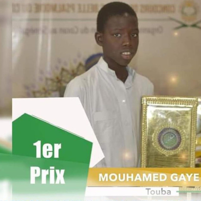 Concours international de récital du Saint Coran : Mouhamed Gaye déclaré champion en Arabie Saoudite, attendu ce vendredi à Dakar Concours international de récital du Saint Coran : Mouhamed Gaye déclaré champion en Arabie Saoudite, attendu ce vendredi à Dakar