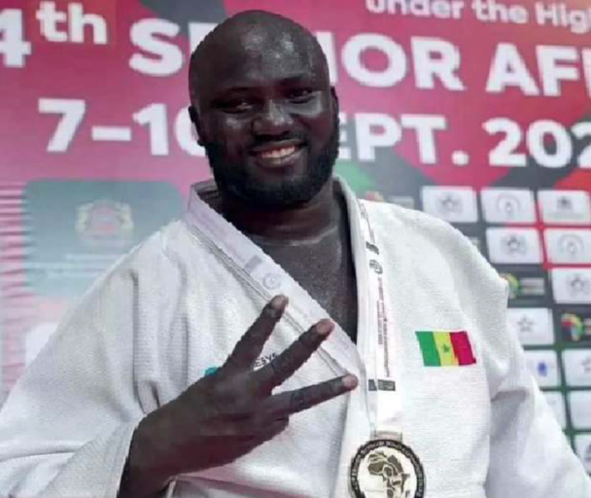 Judo : Mbagnick Ndiaye décroche son 3e titre de champion d’Afrique