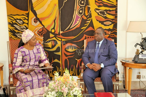 Audience au Palais: Macky Sall reçoit le ministre tchadien de l'agriculture, porteur d'un message de Déby Audience au Palais: Macky Sall reçoit le ministre tchadien de l'agriculture, porteur d'un message de Déby
