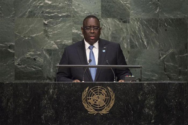 New York / Lancement de la campagne du Panel international de haut niveau sur le secteur de l’eau: Le discours de Macky Sall New York / Lancement de la campagne du Panel international de haut niveau sur le secteur de l’eau: Le discours de Macky Sall