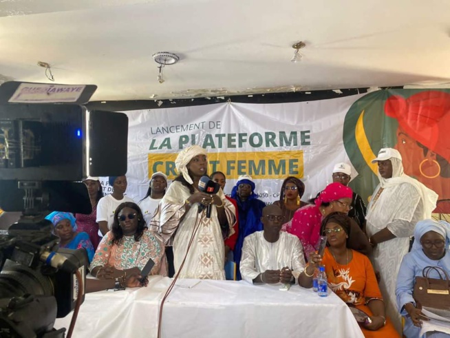 Lancement de la plateforme femme-crédit. Lancement de la plateforme femme-crédit.