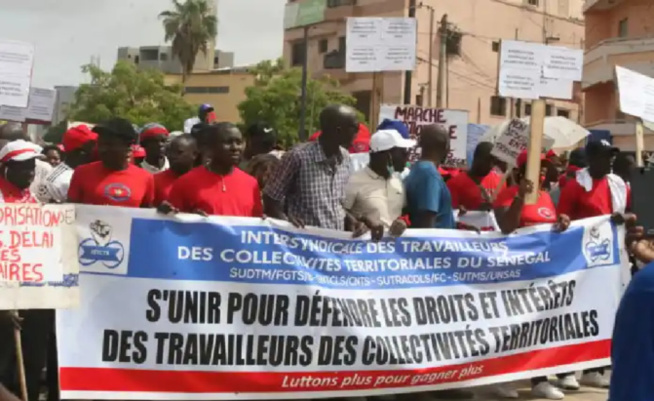 Grève des travailleurs des collectivités territoriales : A Mbour, Les syndicalistes déplorent le manque de volonté de l’Etat Grève des travailleurs des collectivités territoriales : A Mbour, Les syndicalistes déplorent le manque de volonté de l’Etat