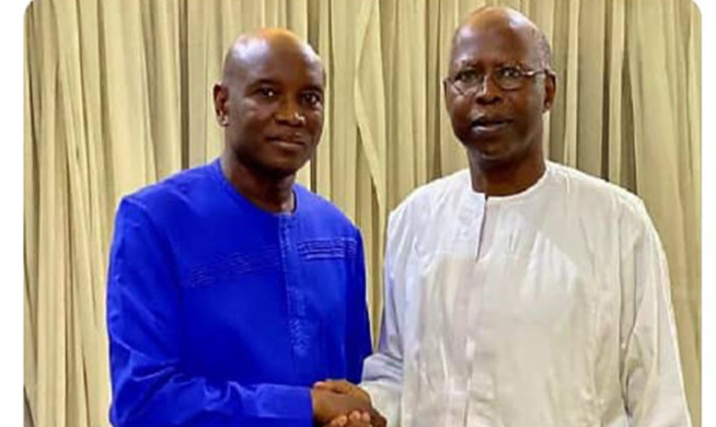 Boun Abdallah Dionne fête son anniversaire avec Aly Ngouille Ndiaye Boun Abdallah Dionne fête son anniversaire avec Aly Ngouille Ndiaye