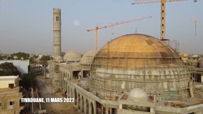 Grande Mosquée De Tivaouane : Encore 11,5 Milliards F CFA À Trouver Pour Boucler Le Budget