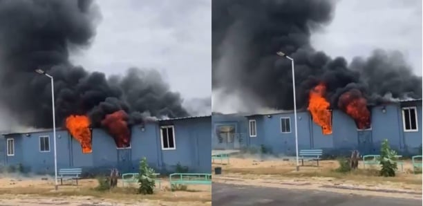 UGB: Violent Incendie Au Village O