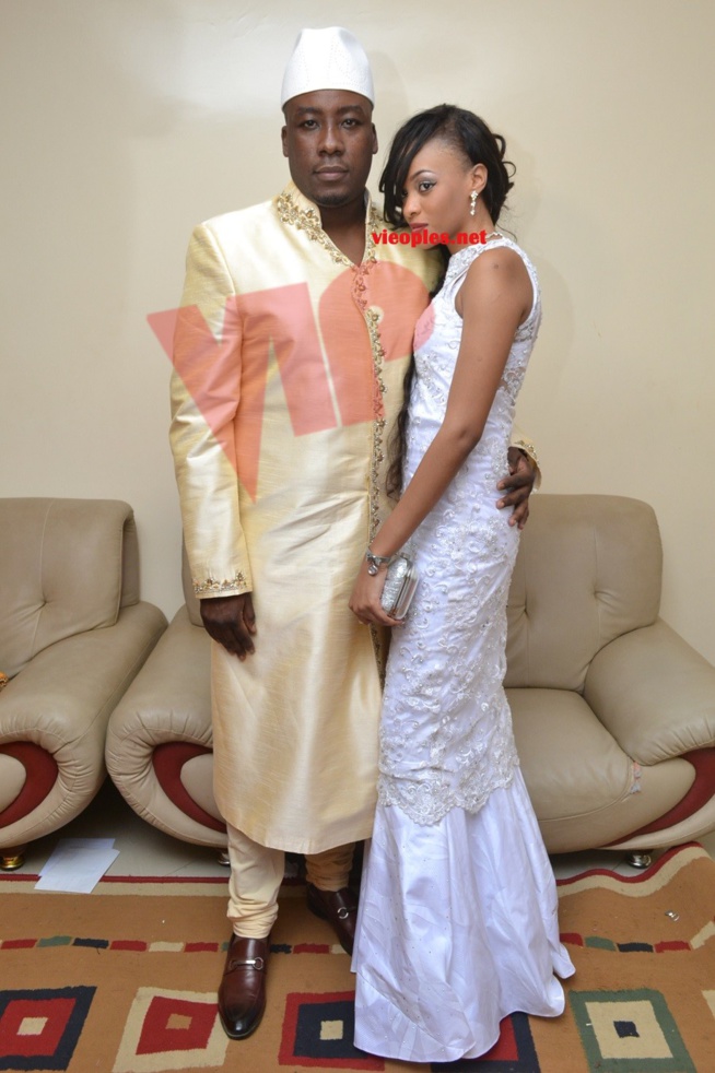 Exclusivité: Les images du mariage de Abdou Thierry Camara dit Titi et de Fatima Diagne. Regardez