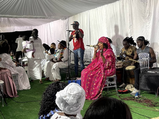 Héné Time de la petite fille du président Mbagnick Diop MEDS, Sophie une pluies de millions dans une folle ambiance.