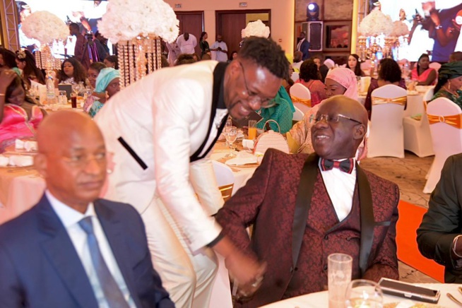 Mariage Royal-Les premières images de la réception de Sophie Mme Ndaw petite filles du président Mbagnick Diop du MEDS