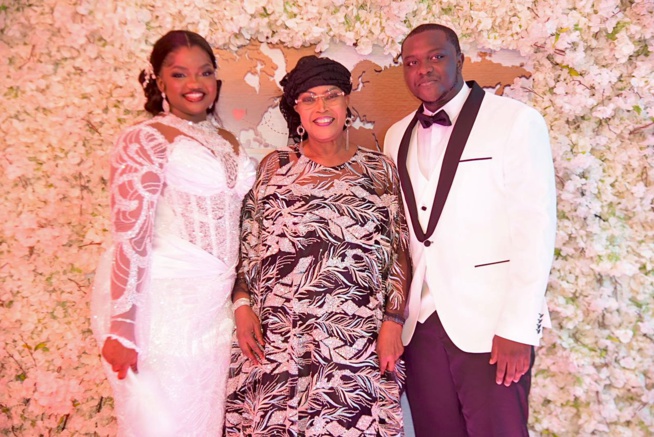 MARIAGE ROYAL- En images de la réception de Sophie Diop petite fille de Mbagnick Diop du MEDS et Lamine Ndaw fils de l'ex ministre au King Fhad