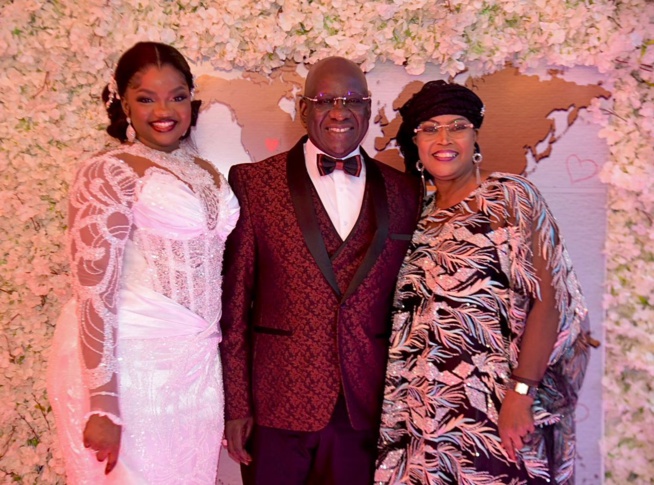 MARIAGE ROYAL- En images de la réception de Sophie Diop petite fille de Mbagnick Diop du MEDS et Lamine Ndaw fils de l'ex ministre au King Fhad