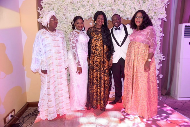 MARIAGE ROYAL- En images de la réception de Sophie Diop petite fille de Mbagnick Diop du MEDS et Lamine Ndaw fils de l'ex ministre au King Fhad